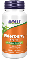 Elderberry 500mg, NOW