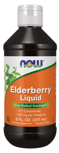 Elderberry Liquid, NOW