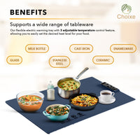 Electric Food Warmer Mat -Portable and Flexible.