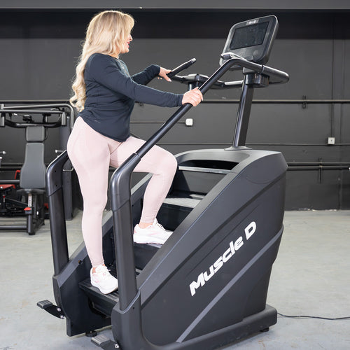 Elite Commercial Stair Climber - Touch Screen - Muscle D Fitness