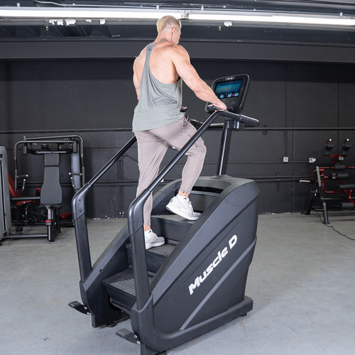 Elite Commercial Stair Climber - Touch Screen - Muscle D Fitness