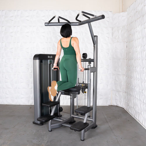 Elite Plus Assisted Chin Dip Machine | Muscle D Fitness