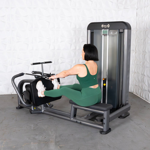 Elite Plus Long Pull Row | Iso-Lateral | Muscle D Fitness