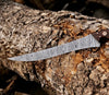 Fishing Fillet & Boning Knife – 13" Damascus Steel with Camel Bone & Rosewood Handle + Leather Sheath