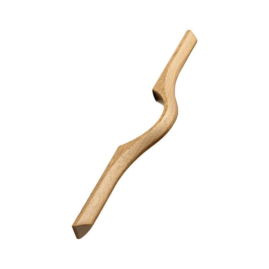 Lacquered Oak Wood "Eros" Drawer Pulls Euro • Knobs
