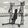 Excel Iso-Lateral Incline Press - Muscle D Fitness - Plate Load Incline Bench - Gas Shock Assisted Seat Adjustment - Weight Storage Pegs