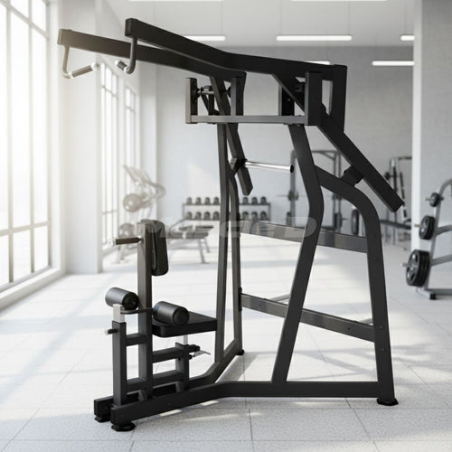 Excel Iso-Lateral High Row - Muscle D Fitness - Plate Load High Row - Gas Shock Assisted Seat Adjustment
