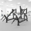 Excel Squat High Pull - Muscle D Fitness - Plate Load Shrug - Weight Storage Pegs
