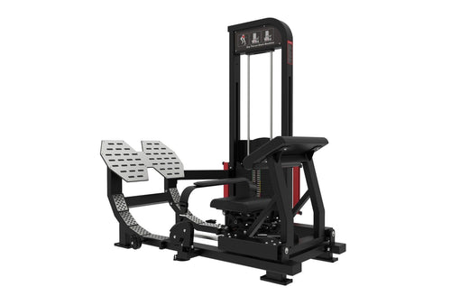 Excel Selectorized Hip Thrust Glute - Muscle D Fitness - Selectorized Glute Drive - Band Compatable