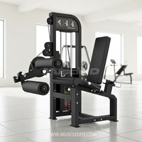Excel Seated Leg Curl - Muscle D Fitness - Selectorized Hamstring Curl