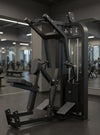 Excel Seated Row - Muscle D Fitness - Selectorized Back Row - Gas Shock Assisted Adjustments