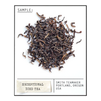 SMITH TEAMAKER - EXCEPTIONAL BLACK ICED TEA NO. 46 (10 1QT SACHETS)