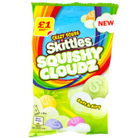 Skittles Crazy Sours Squishy Cloudz (70g) 6-Pack