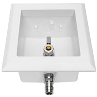 1/2" PEX Expansion (F1960) Inlet, Toilet Outlet Box, 3/8" OD Compression Outlet Plumbingsell