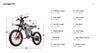Freego X2 Off Road Dirt Electric Mountain Bike