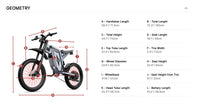 Freego X2 Off Road Dirt Electric Mountain Bike