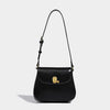 Luxury Retro Cowgirl Saddle Bag | Genuine Leather Brown Handbag