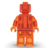 Set of 12 Transparent Brick Figures – Clear Brick Figures (Adult Builds & Display-Grade)