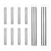 1-1/2" x 12" Double End Threaded Extension Tailpiece, 20GA, Chrome Plated Brass