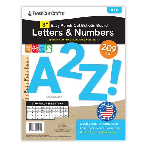 Bulletin Board Letters – 3 inch