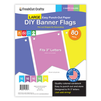 Large DIY Banner Flags