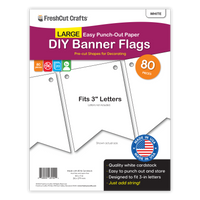 Large DIY Banner Flags