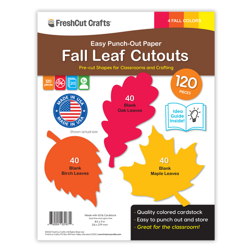 Fall Leaf Cutouts