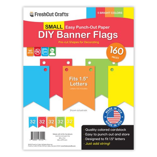 Small DIY Banner Flags
