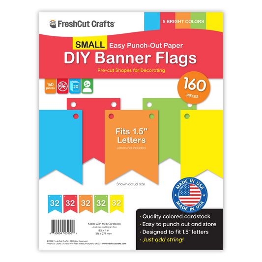 Small DIY Banner Flags