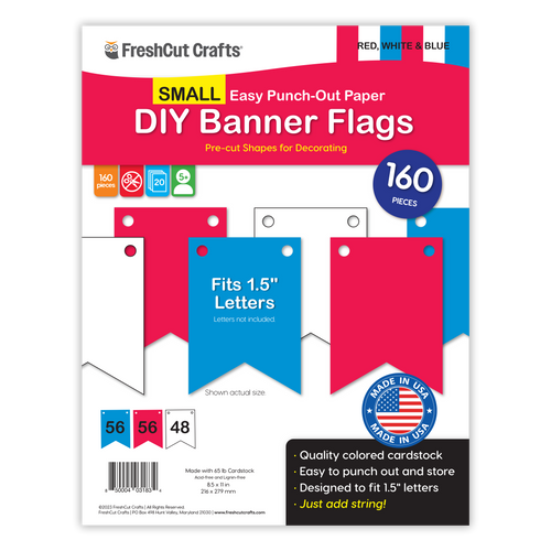 Small DIY Banner Flags
