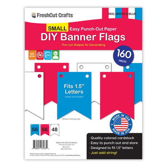 Small DIY Banner Flags