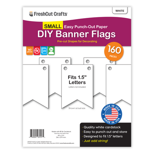 Small DIY Banner Flags