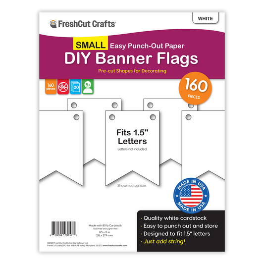 Small DIY Banner Flags