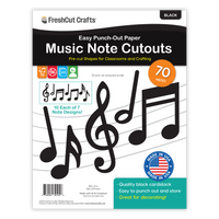 Music Notes Cutouts