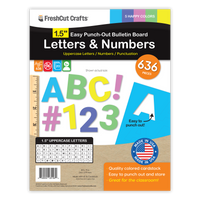 Bulletin Board Letters – 1.5 inch
