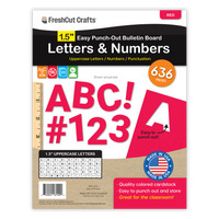 Bulletin Board Letters – 1.5 inch
