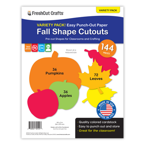 Fall Shape Cutouts