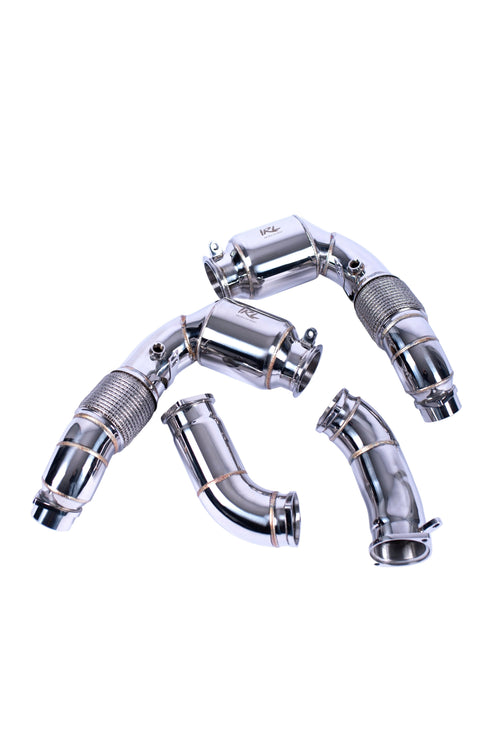IRL G90 G99 M5 400 CEL Downpipes