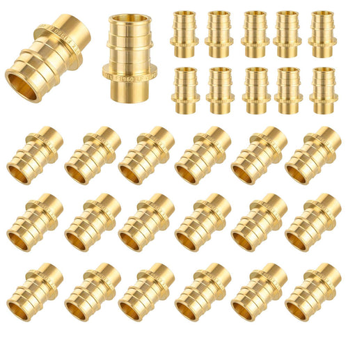 30 Pcs PEX A Full Flow Expansion 1" PEX x 1" Female Sweat F1960 Adapter Wholesale