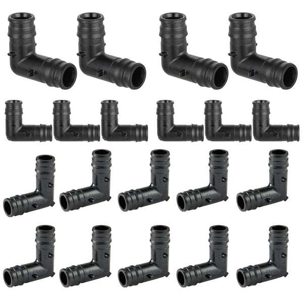 30 Pcs PEX A Expansion 3/4" x 1/2" PPSU Elbow Wholesale