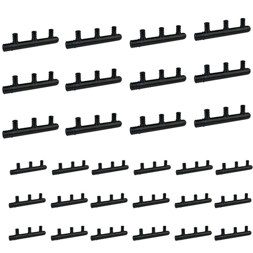 PEX A Expansion 3/4" x 1/2" Closed Manifold (3 port)