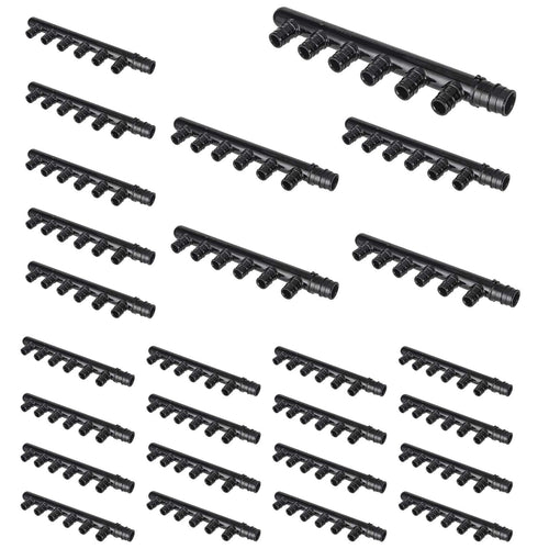 PEX A Expansion 3/4" x 1/2" Closed Manifold (6 port)