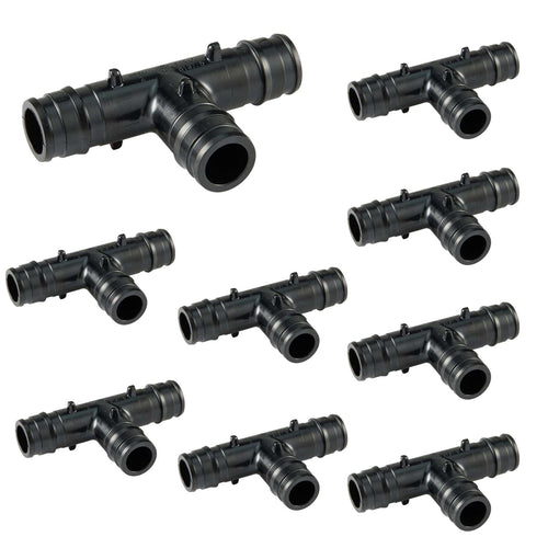 10 Pcs PEX A Expansion 1-1/2" PPSU Tee Wholesale