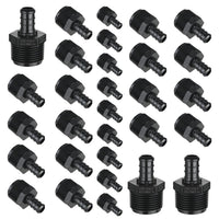 PEX-B Crimp 3/4" x 1/2" Male Adapter