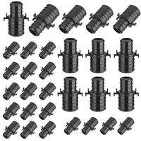 30 Pcs PEX-B Crimp 3/4" x 1/2" PPSU Coupling w/tabs