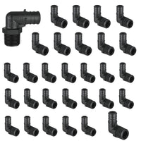 30 Pcs PEX-B Crimp 3/4" x 1/2" Male PPSU Elbow