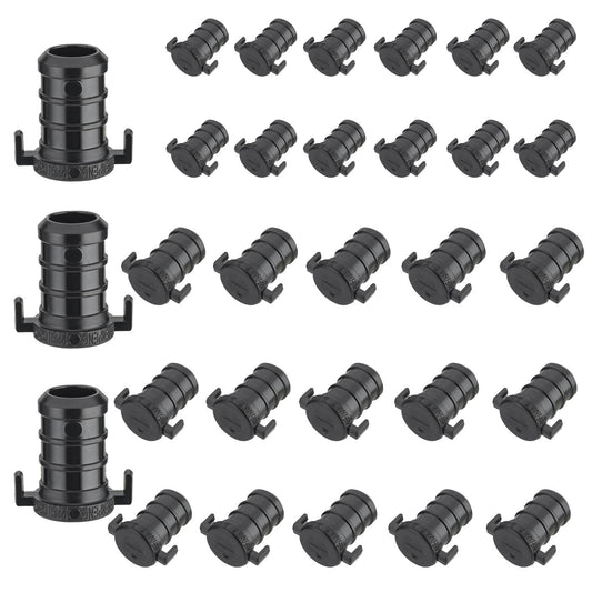 30 Pcs PEX-B Crimp 3/4" PPSU Plug w/tabs