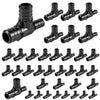 30 Pcs PEX-B Crimp 3/4" x 1/2" x 3/4" PPSU Tee