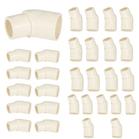 30 Pcs 3/4" CPVC CTS 45° Street Elbow (Spigot x Socket)