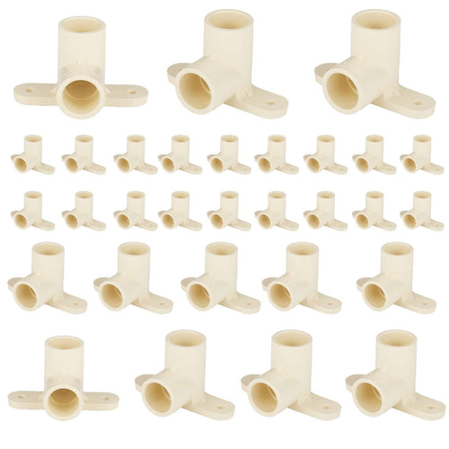 30 Pcs 1/2" Socket x 1/2" Socket CPVC Drop Ear Elbow
